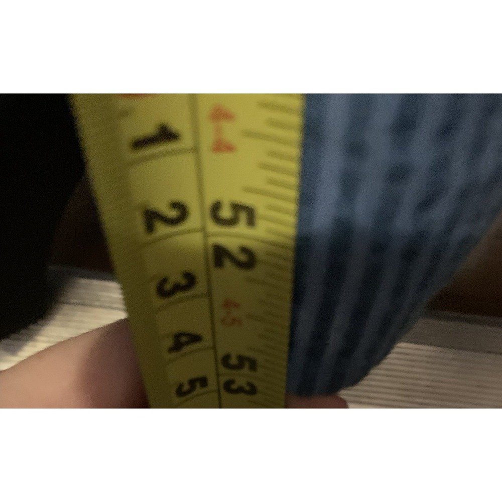 Sundance Topsail‎ Tiered Blue Seersucker Striped Maxi Dress Size Small - Picture 7 of 7